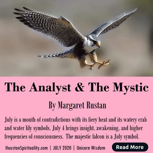 The Analyst & The Mystic by Margaret Rustan | HSM JULY 2020
